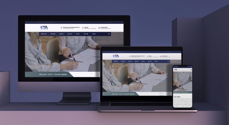 Giao diện website Expert Tax