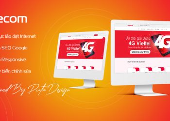 Giao diện website Theme Telecom comunication