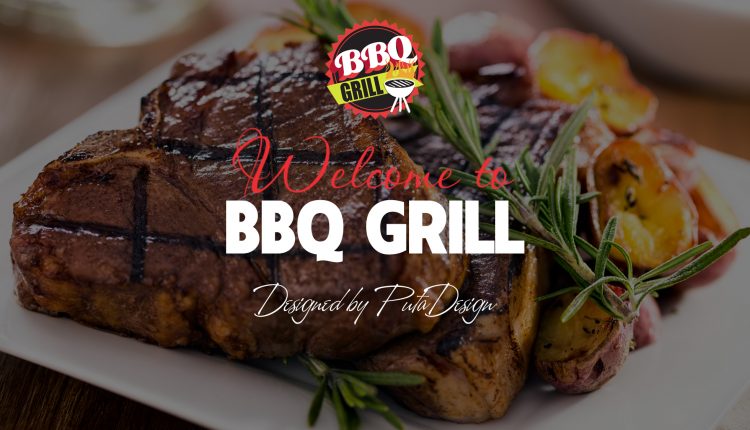 Giao diện website nhà hàng ẩm thực BBQ Grill