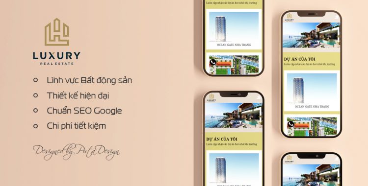 Giao diện Theme Luxury Real Estates