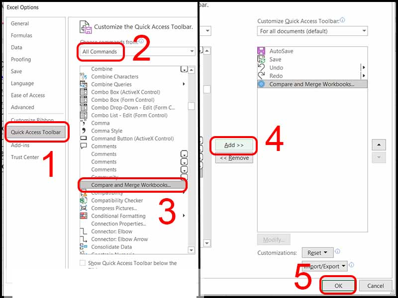 5 cách so sánh 2 file Excel đơn giản b5.2