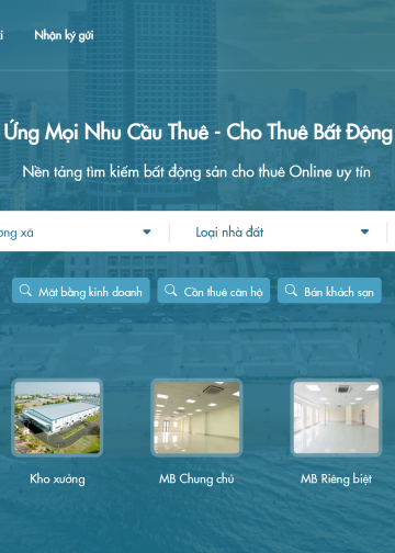 giao dien website san giao dich bat dong san