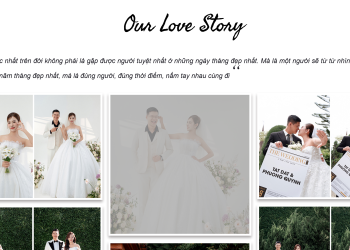 thiệp cưới online hiện đại